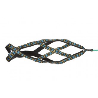 Postroj SLED modro/černá vel.L