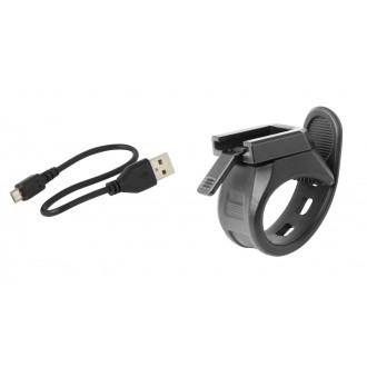 Frontleuchte FORCE BUG 400LM USB schwarz